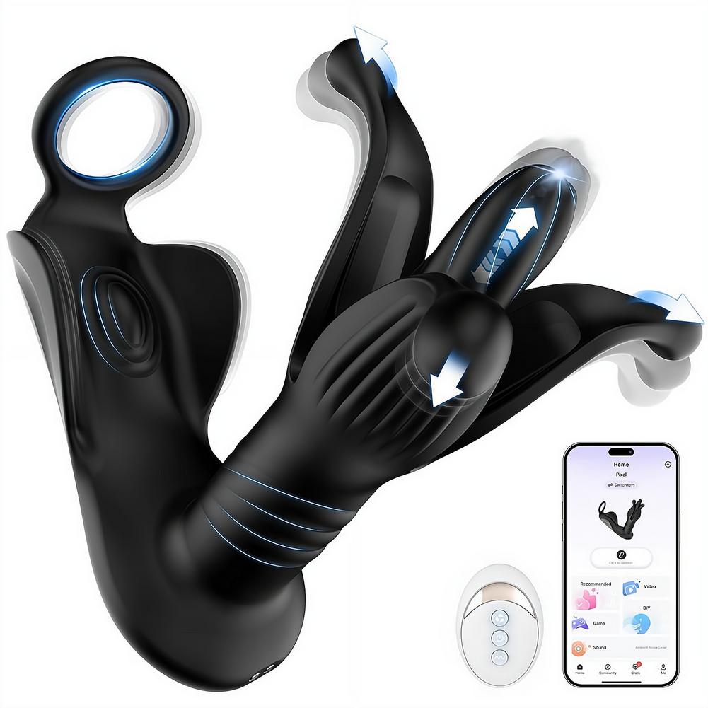 Men Accessories App - هزاز شرجي بتقنية البلوتوث مع تحكم