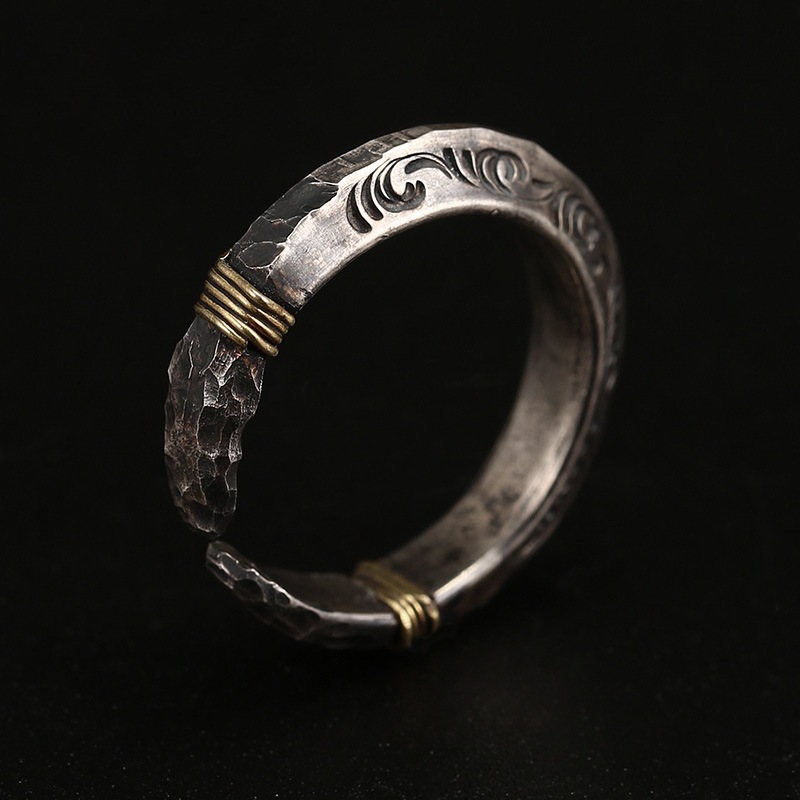 Men'S Accessories Gift Ideas - خاتم فضة عيار 925 بتصميم أصلي