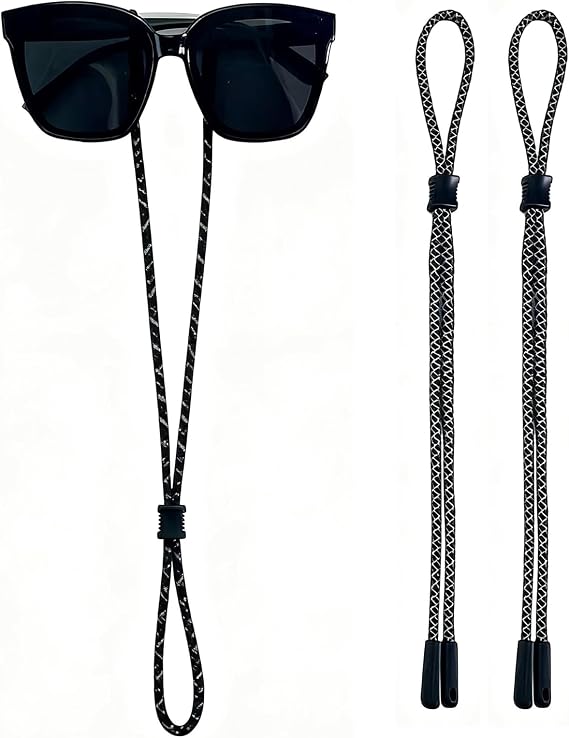 Men Accessories Neck Chain - قطعتان من حزام النظارات، حبل عاكس