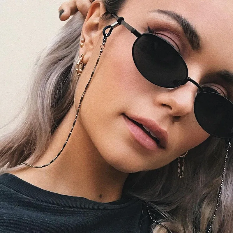 سلسلة نظارات شمسية عصرية للنسا - مراجعة Men Accessories Neck Chain وسعره