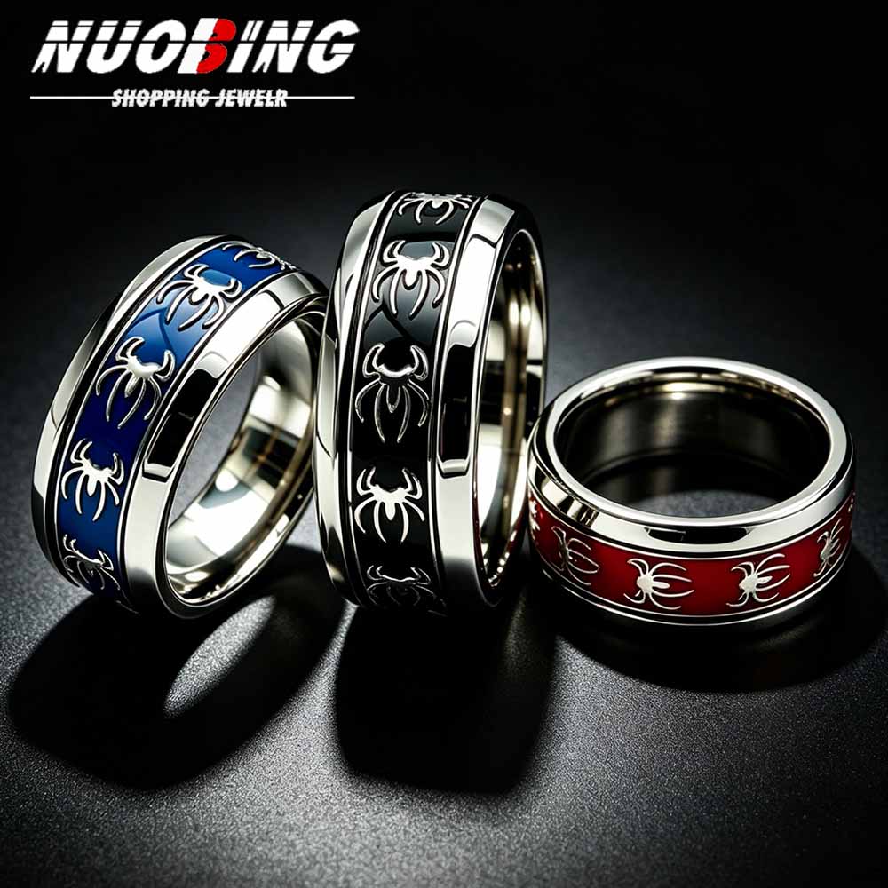 خاتم عنكبوت جديد بتصميم عتيق ع - مراجعة Men Accessories Wholesale وسعره