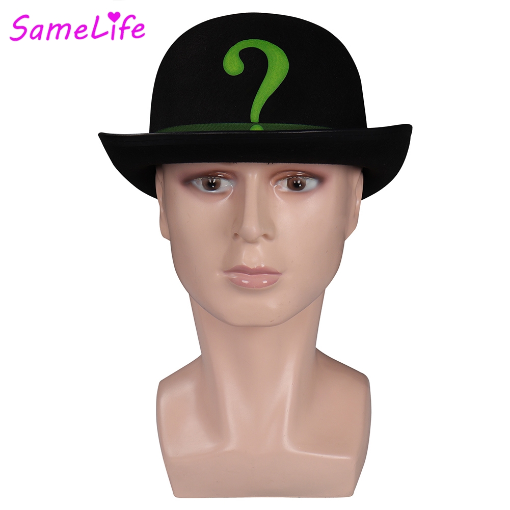 قبعة ريدلر من فيلم الأشرار الخ - مراجعة Men Accessories Wholesale وسعره