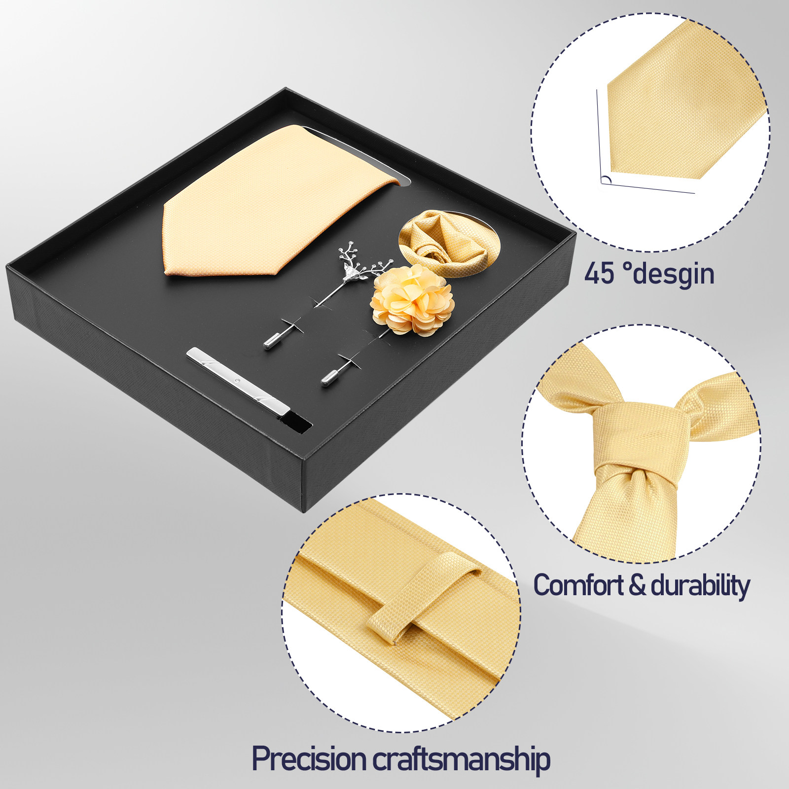مجموعة من 5 قطع لربطات العنق ل - مراجعة Men Accessories To Gift وسعره