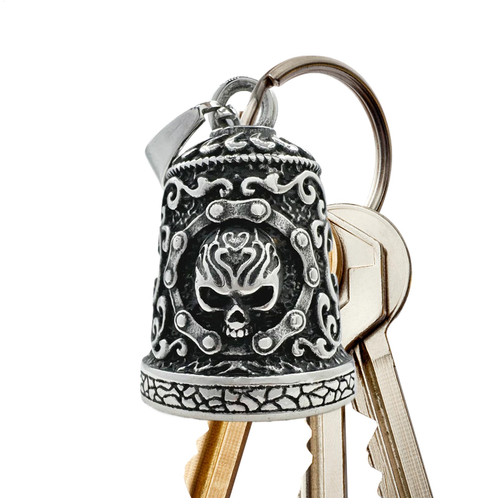 جرس على شكل جمجمة للدراجات الن - مراجعة Men Accessories Chain وسعره