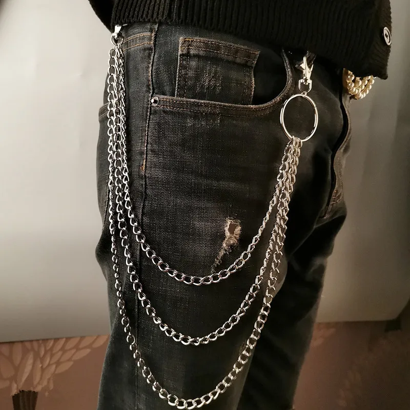 سلسلة حزام معدنية متعددة الطبق - مراجعة Men Accessories Chain وسعره