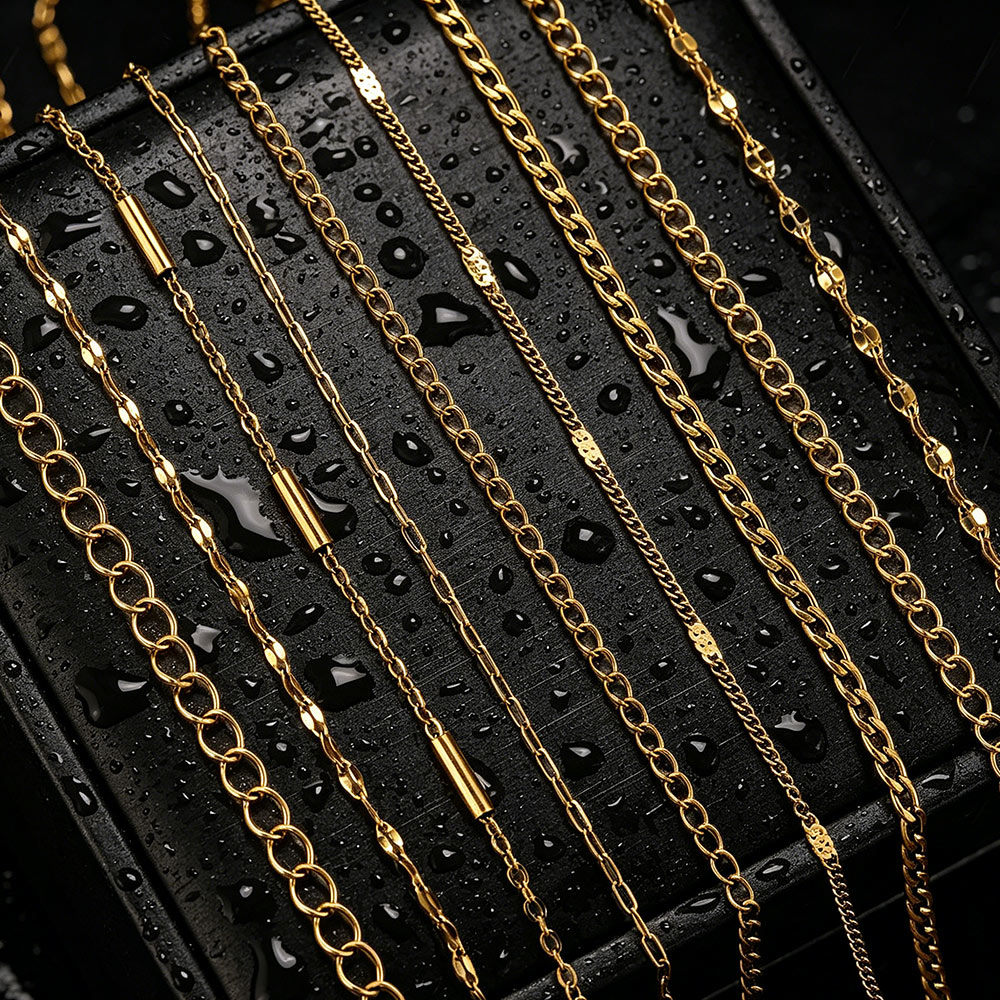 سلاسل طويلة من الفولاذ المقاوم - مراجعة Men Accessories Chain وسعره