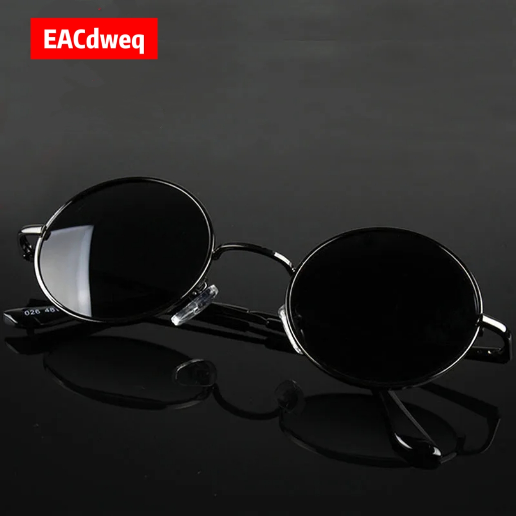 نظارات شمسية دائرية عتيقة الطر - مراجعة Sunglasses Polarized Men وسعره