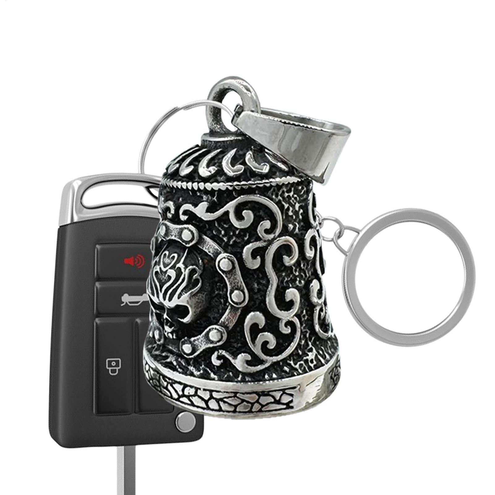 جرس على شكل جمجمة للدراجات الن - مراجعة Men Accessories Chain وسعره