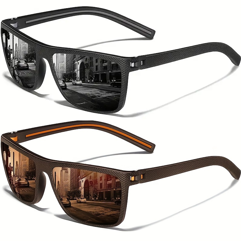 نظارات شمسية رياضية مربعة للرج - مراجعة Sunglasses Polarized Men وسعره