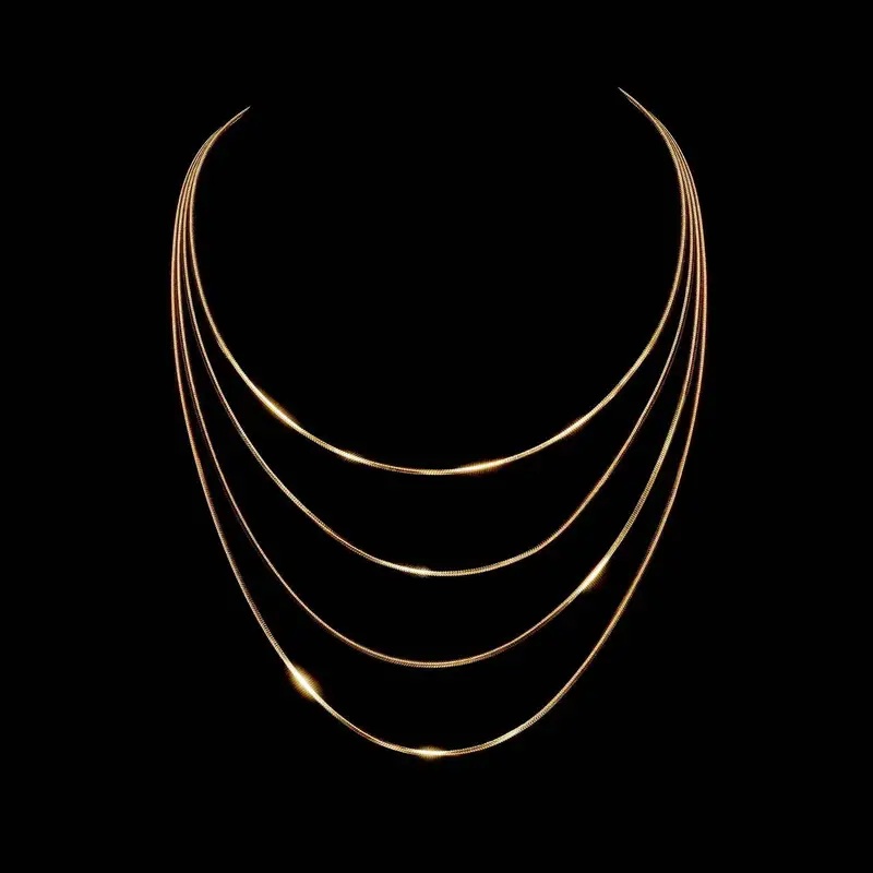 سلسلة عنق رجالية من الفولاذ ال - مراجعة Men Accessories Chain وسعره