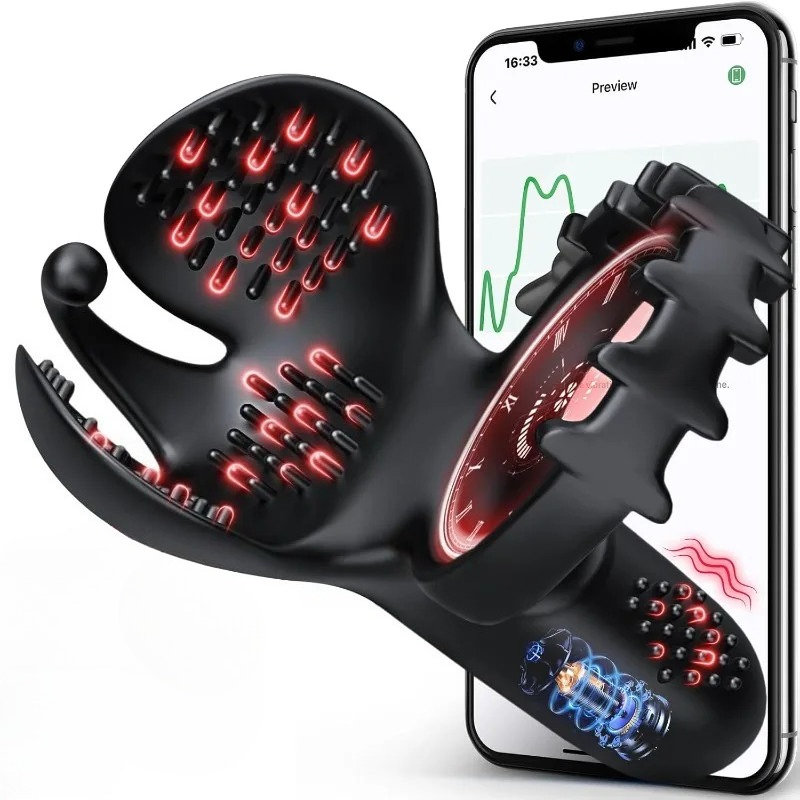 APP التحكم رجل حلقة القضيب هزا - مراجعة Men Accessories App وسعره
