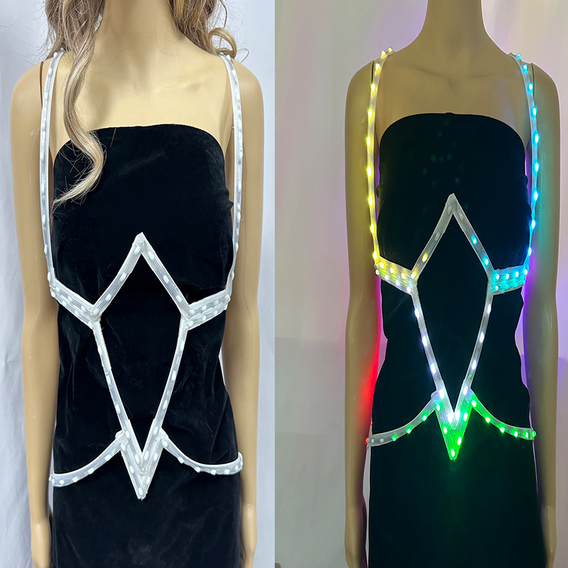 حزام متوهج متعدد الألوان للرجا - مراجعة Men Accessories App وسعره